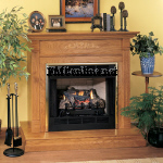 Comfort Glow entfree firebox for ventless gas logs and vent free gas log accessories